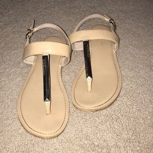 Nude BCBG sandals